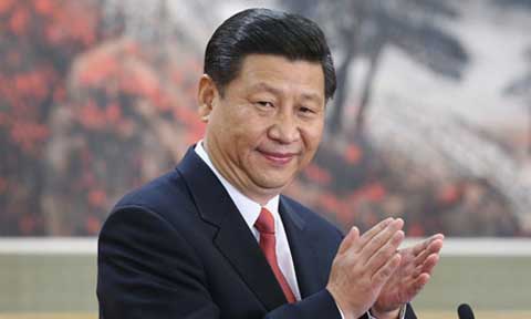 CHINA_Xi-Jinping-applauding