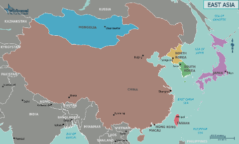 Eastern-Asia-Political-Map