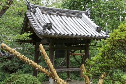 IMG_1602高輪プリンスH日本庭園 鐘楼