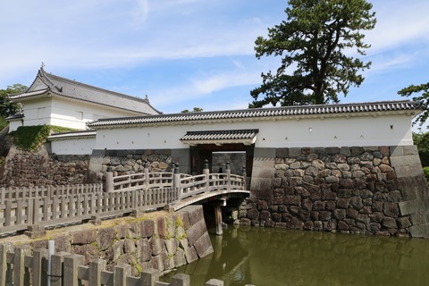 IMG_0434住吉橋と銅門桝形内仕切門