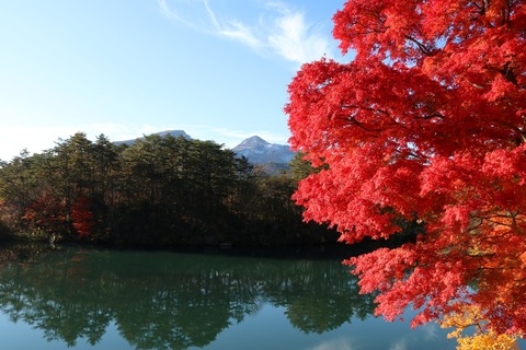 IMG_2943毘沙門沼と磐梯山