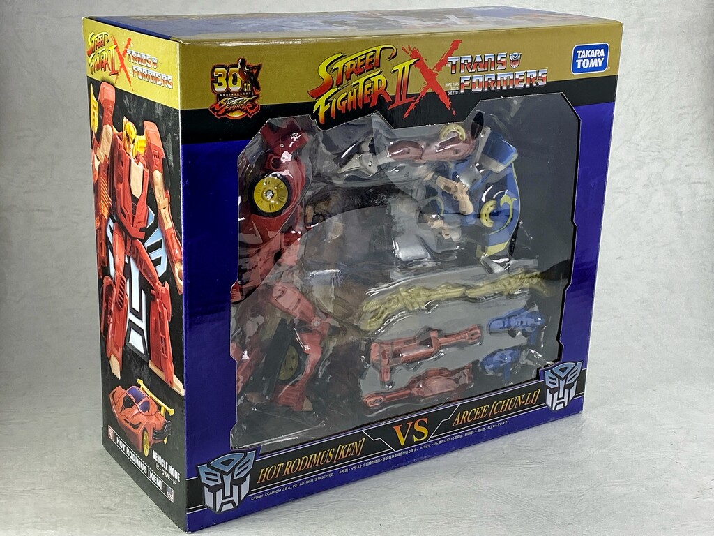 ストリートファイターII×トランスフォーマー ケン レビュー