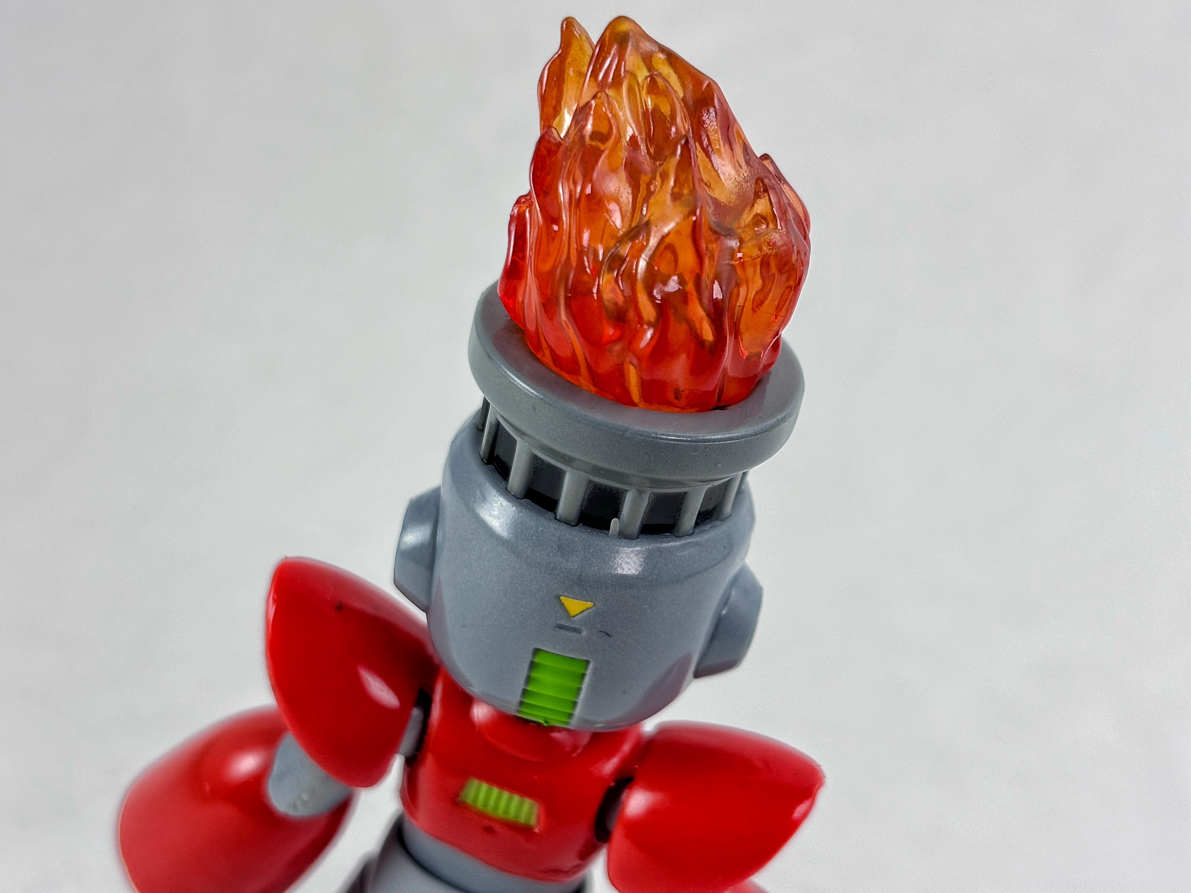 ロックマン ファイヤーマン 1/12 可動フィギュア Jada Toys最終値下 1/12スケール ロックマン アクションフィギュア ファイヤーマン