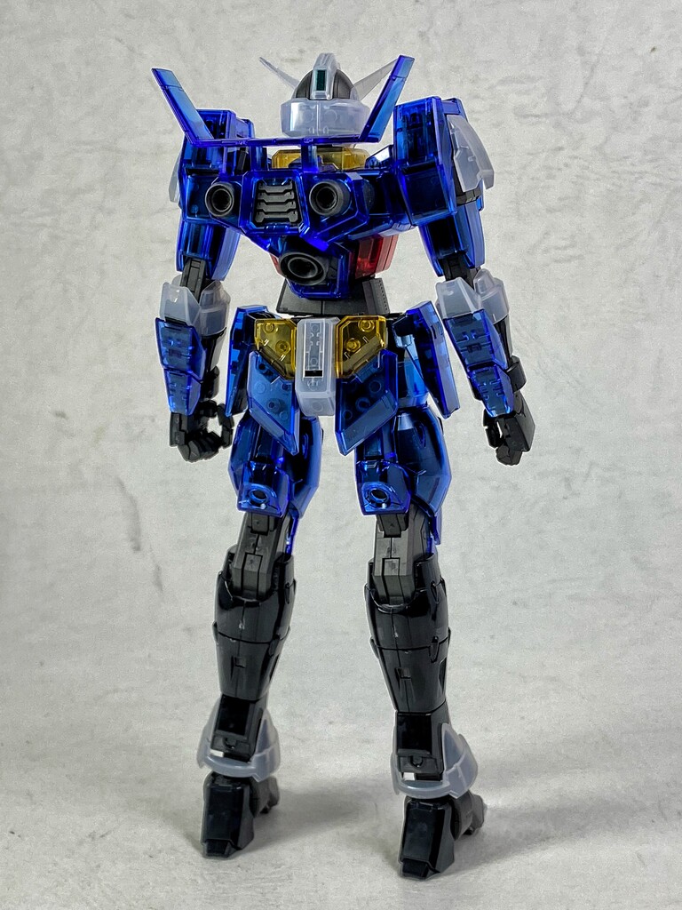 MG ガンダムAGE-1 ウェアシステムセット[クリアカラー] レビュー(後半
