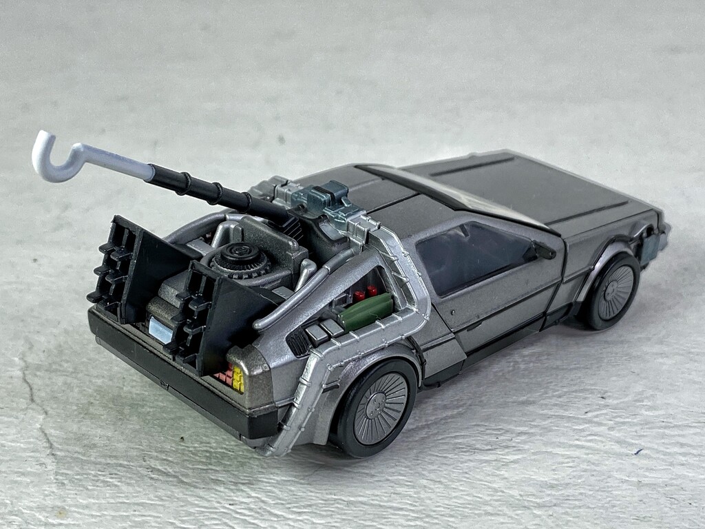 デロリアン　DX版　プレミアムガチャポン　4個セット Review of the EXCEED MODEL - Delorean - DX purchased from