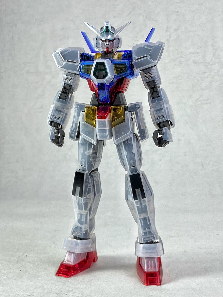 MG ガンダムAGE-1 ウェアシステムセット[クリアカラー] レビュー