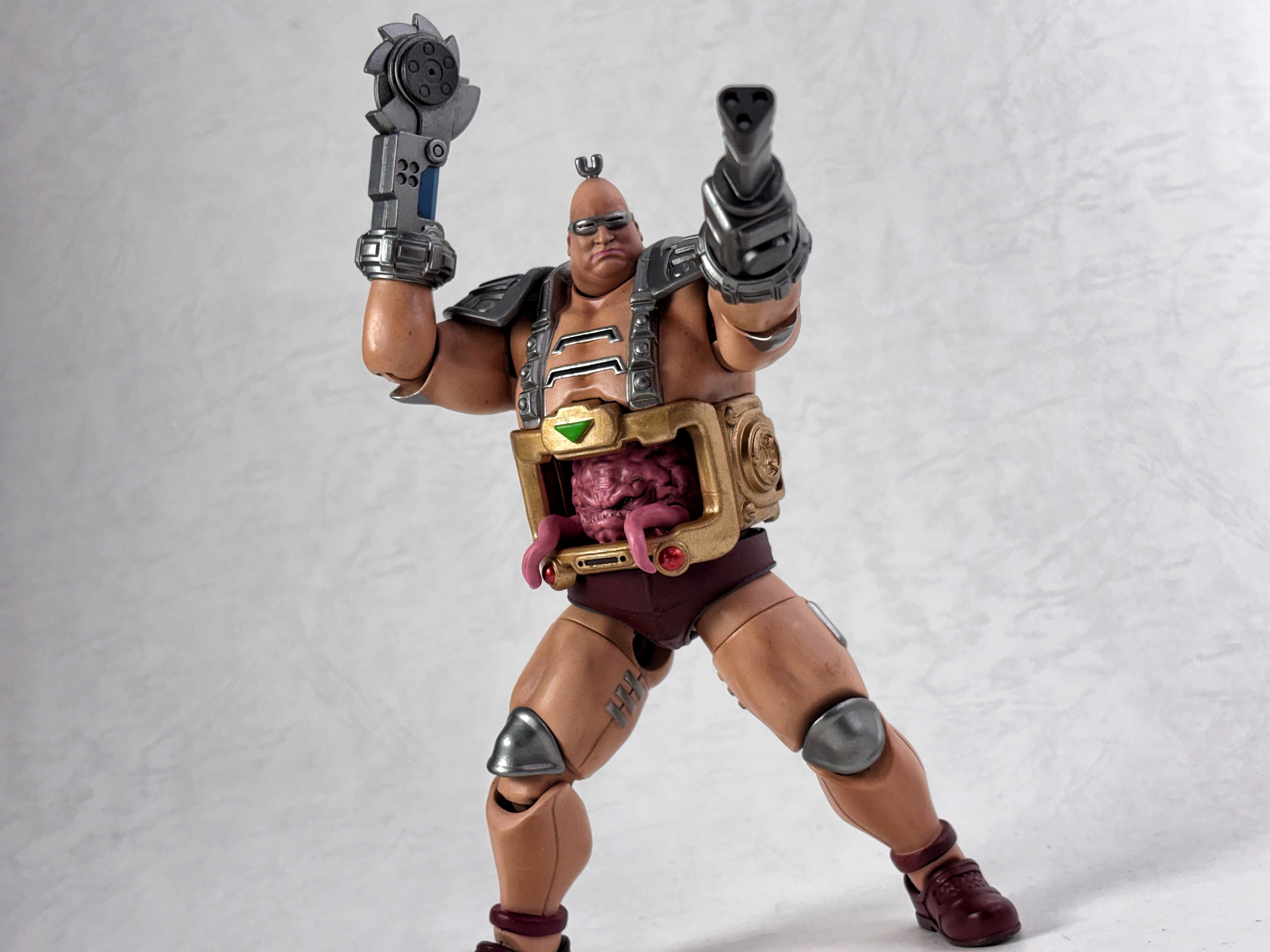 JOYTOY TMNT クランゲ 1/18アクションフィギュア レビュー : えるけーえぬ
