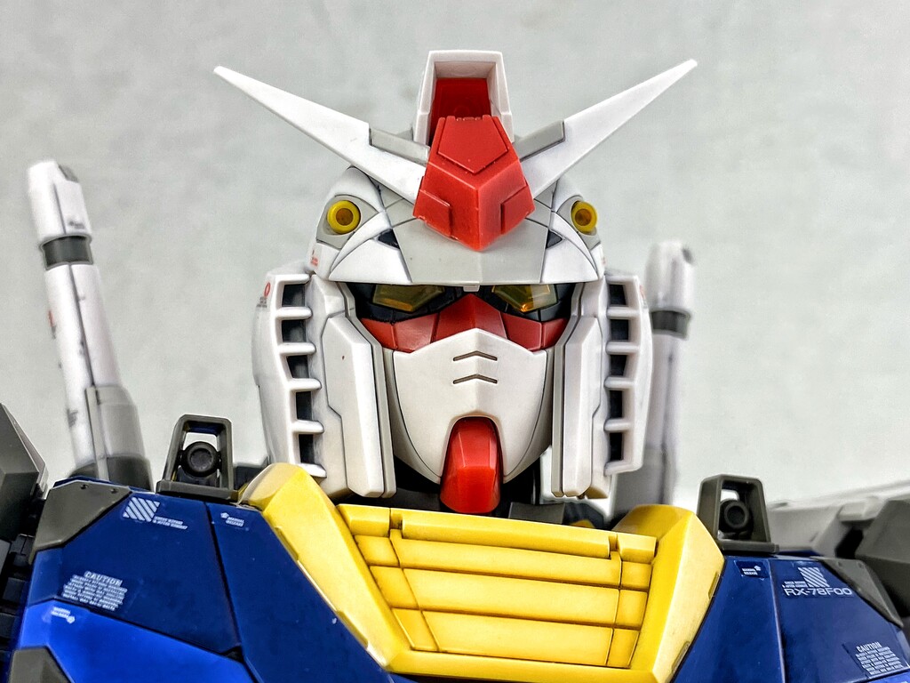 1/48 RX-78F00 ガンダム[BUST MODEL] レビュー : えるけーえぬ