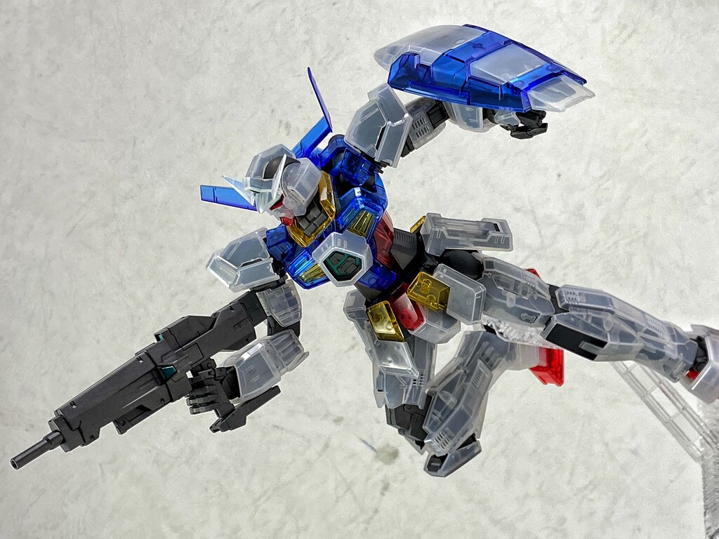 MG ガンダムAGE-1 ウェアシステムセット[クリアカラー] レビュー