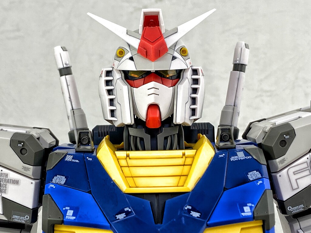 1/48 RX-78F00 ガンダム[BUST MODEL] レビュー : えるけーえぬ