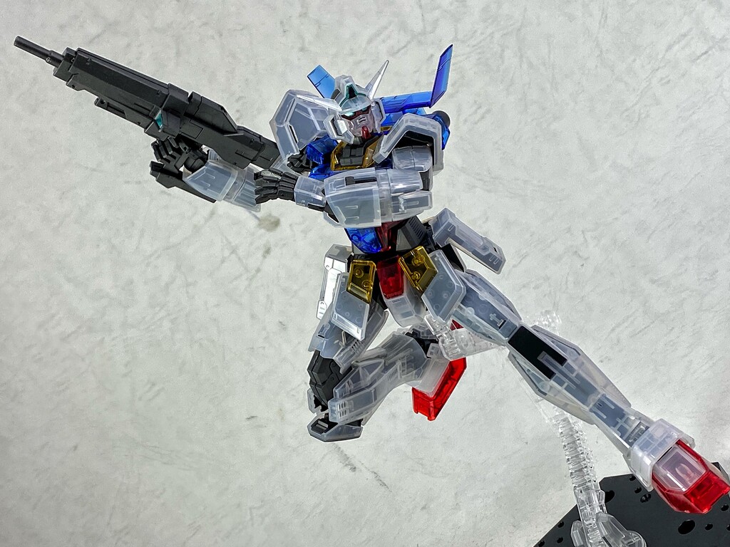 MG ガンダムAGE-1 ウェアシステムセット[クリアカラー] レビュー