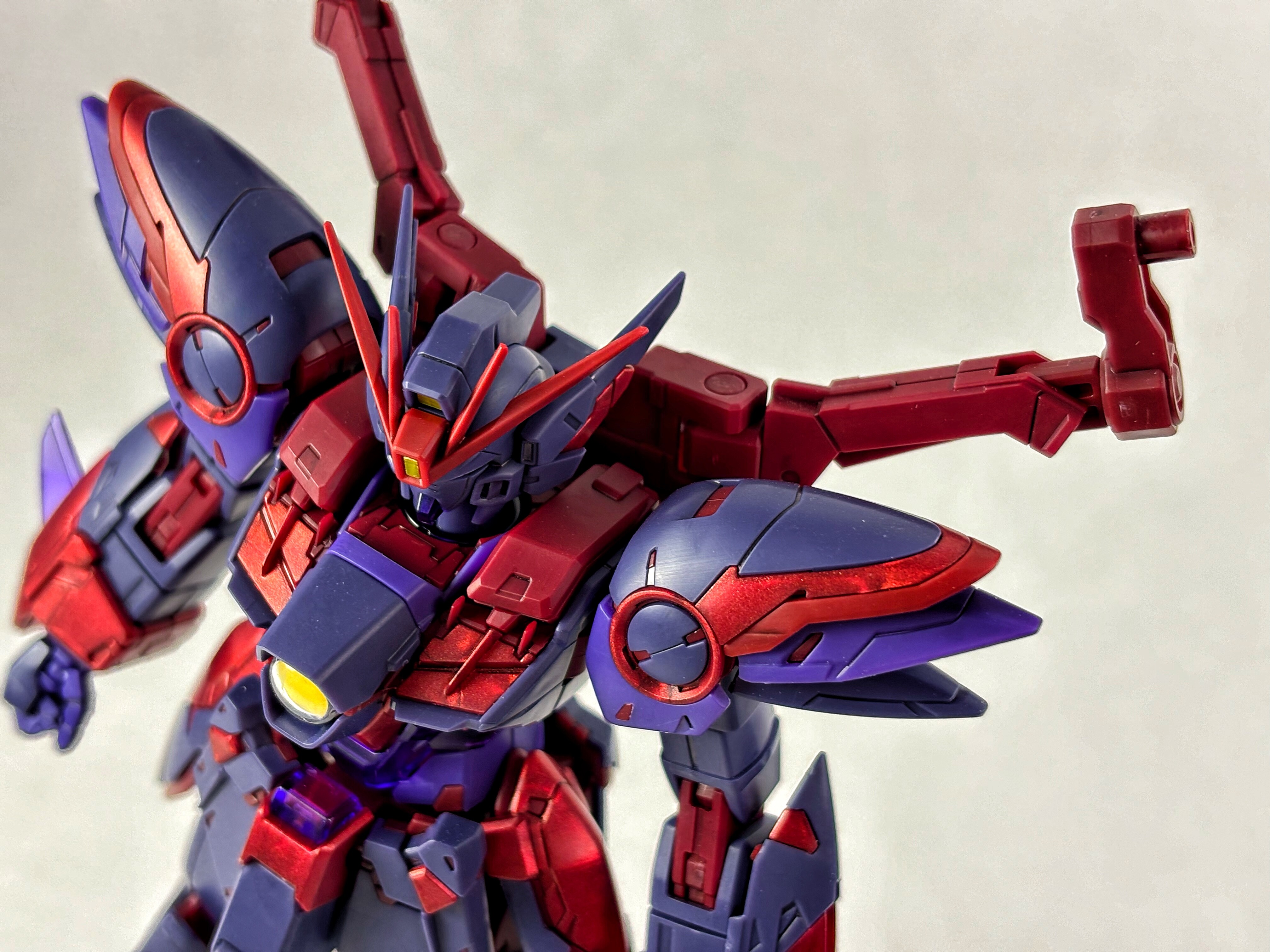MG ウイングガンダムゼロEW[CROSS CONTRAST COLORS/CLEAR PURPLE MG ウイングガンダムゼロEW[CROSS CONTRAST COLORS/CLEAR PURPLE