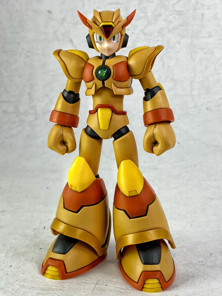 【組立済】ロックマンx マックスアーマーハイパーチップver.