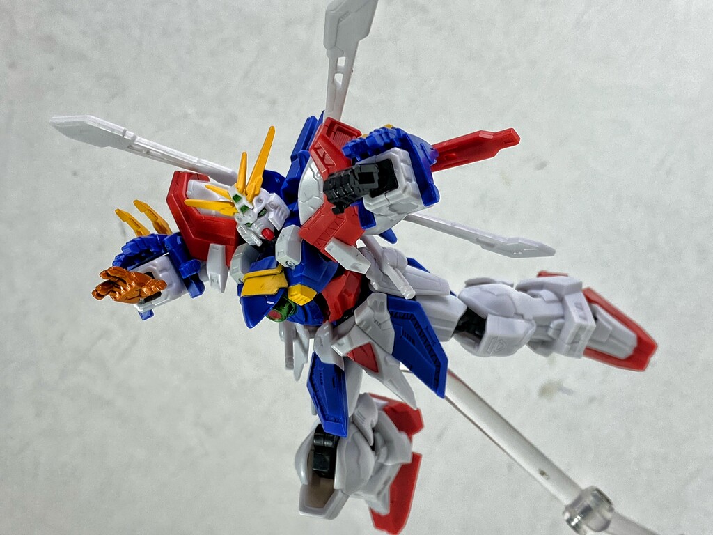 機動戦士ガンダム GフレームFA04 ゴッドガンダム レビュー : えるけーえぬ