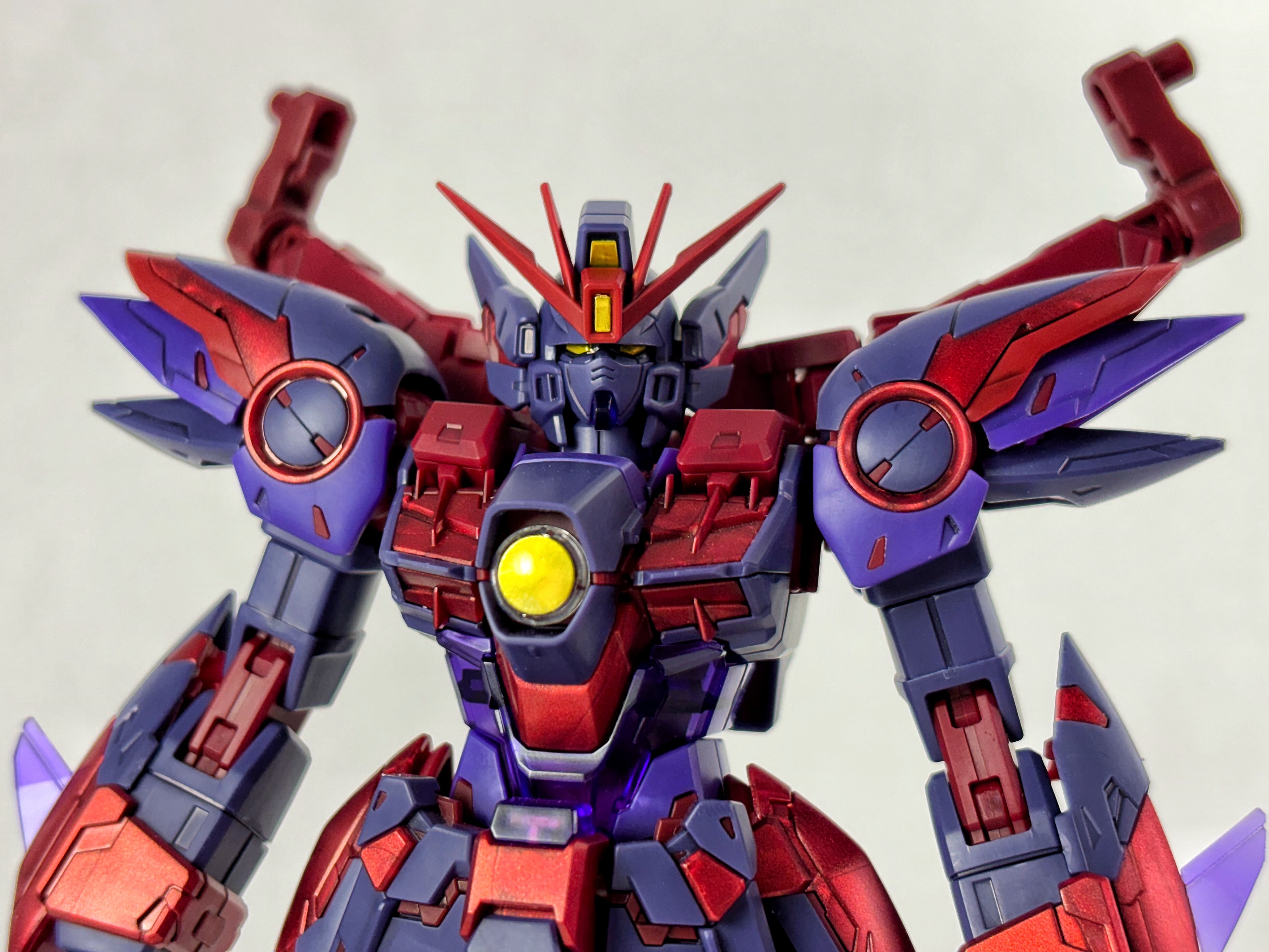 MG ウイングガンダムゼロEW[CROSS CONTRAST COLORS/CLEAR PURPLE