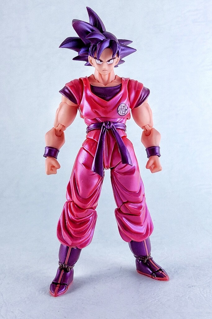 s.h.フィギュアーツ　孫悟空　ブルー　界王拳 S.H.フィギュアーツ スーパーサイヤ人ゴッドスーパーサイヤ人