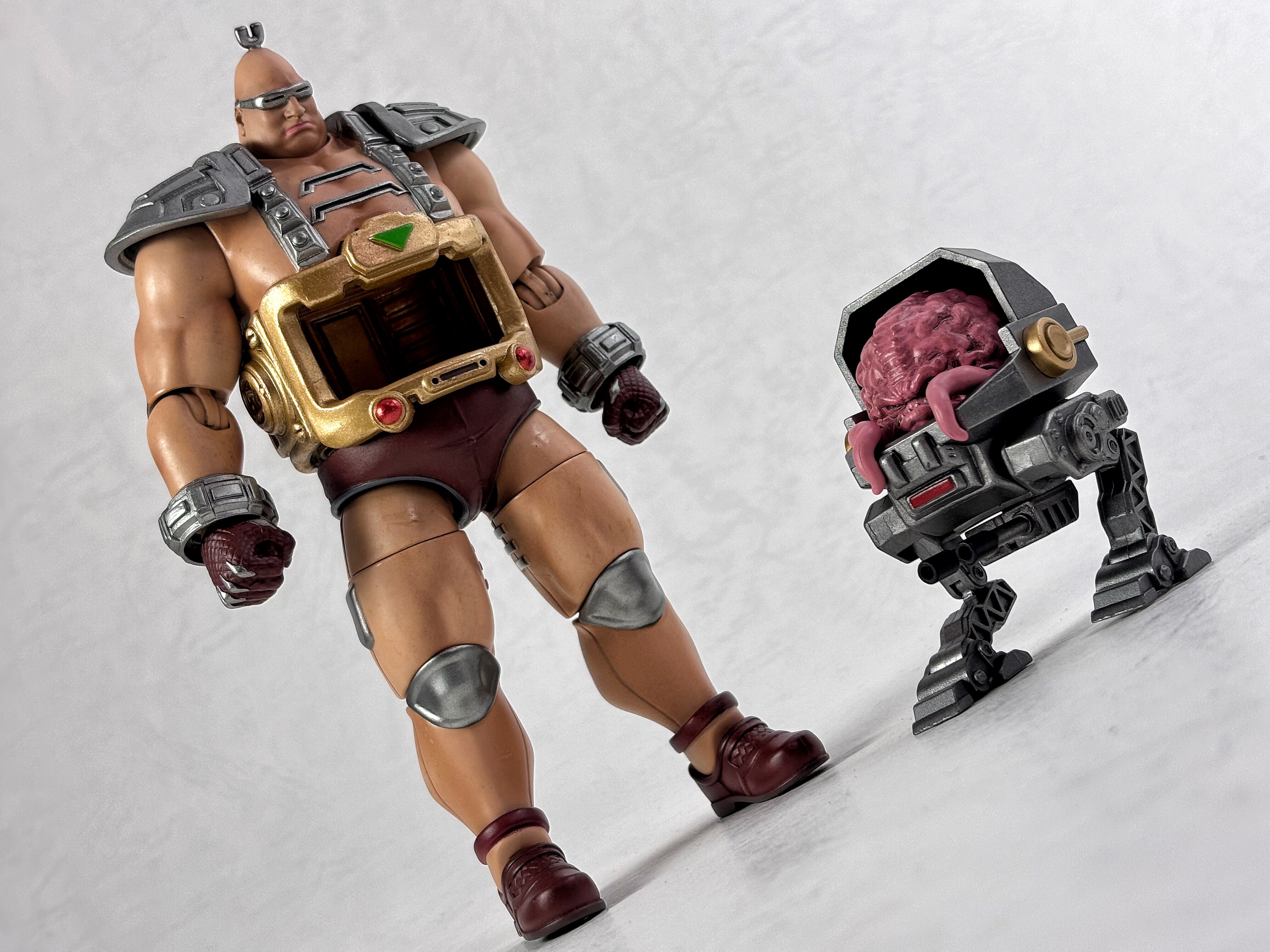 JOYTOY TMNT クランゲ 1/18アクションフィギュア レビュー : えるけーえぬ