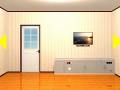 海の絵の部屋からの脱出