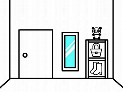 しろくろのへやからおでかけ