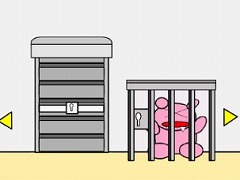 変な生物を救出しての脱出