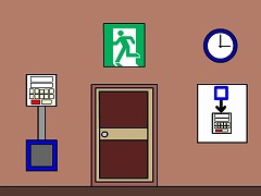 謎１脱出（青のパス）