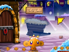 Monkey GO Happy Xmas Time