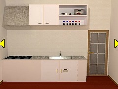 台所からの脱出3