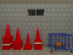 奇妙な体育倉庫からの脱出