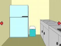 まろと台所脱出