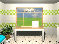 脱出に挑戦！　#58　かめのある部屋