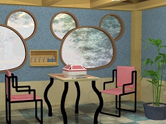 ちょっと脱出 本棚のある部屋からの脱出