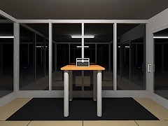 喫煙所からの脱出