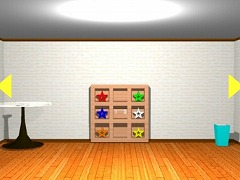 変な棚の部屋からの脱出