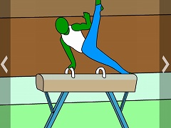 ピクトさんをさがせ！175（オリンピクト2016 体操編）