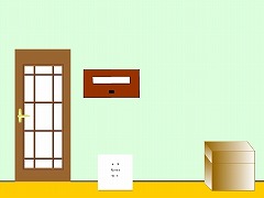 緑色の部屋からの脱出