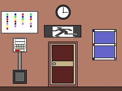 謎１脱出（グレーのパス）