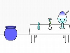 ミニーの脱出　白い脱出部屋