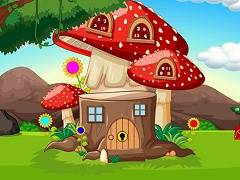 Red Mushroom House Escape