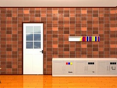 大きな絵の部屋からの脱出