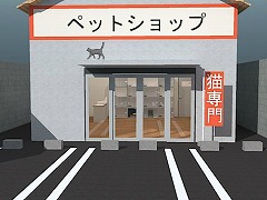 ペットショップの仕事