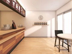 ハンバーガーショップからの脱出