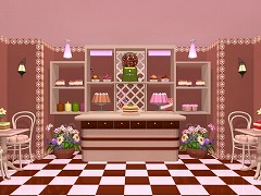 Candy Shop Escape だしゅつ 無料脱出ゲーム