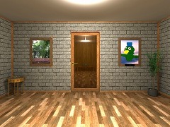 額縁のある部屋からの脱出