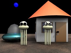 Rescue an alien's child