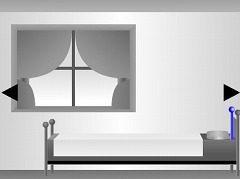 無彩色な部屋から脱出