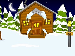 Snowy Cabin Escape