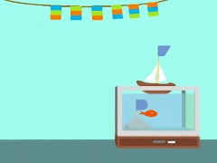 旗のある部屋からの脱出