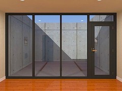 中庭のある部屋からの脱出