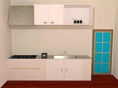 台所からの脱出