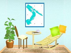 黒猫ちゃんと飼い主くんの脱出